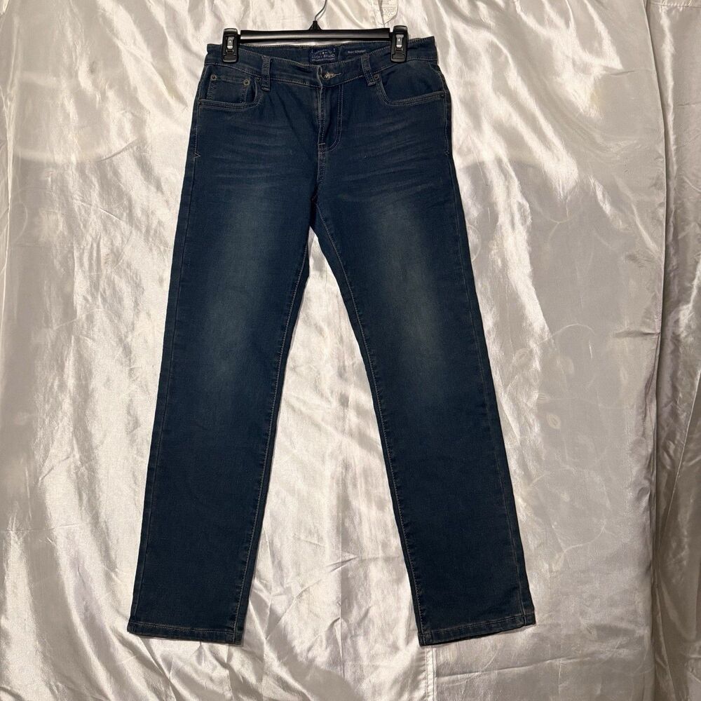 Lucky Brand Billy Straight Boy’s Jeans Size 14 Light Wash Blue Denim Soft Rodeo